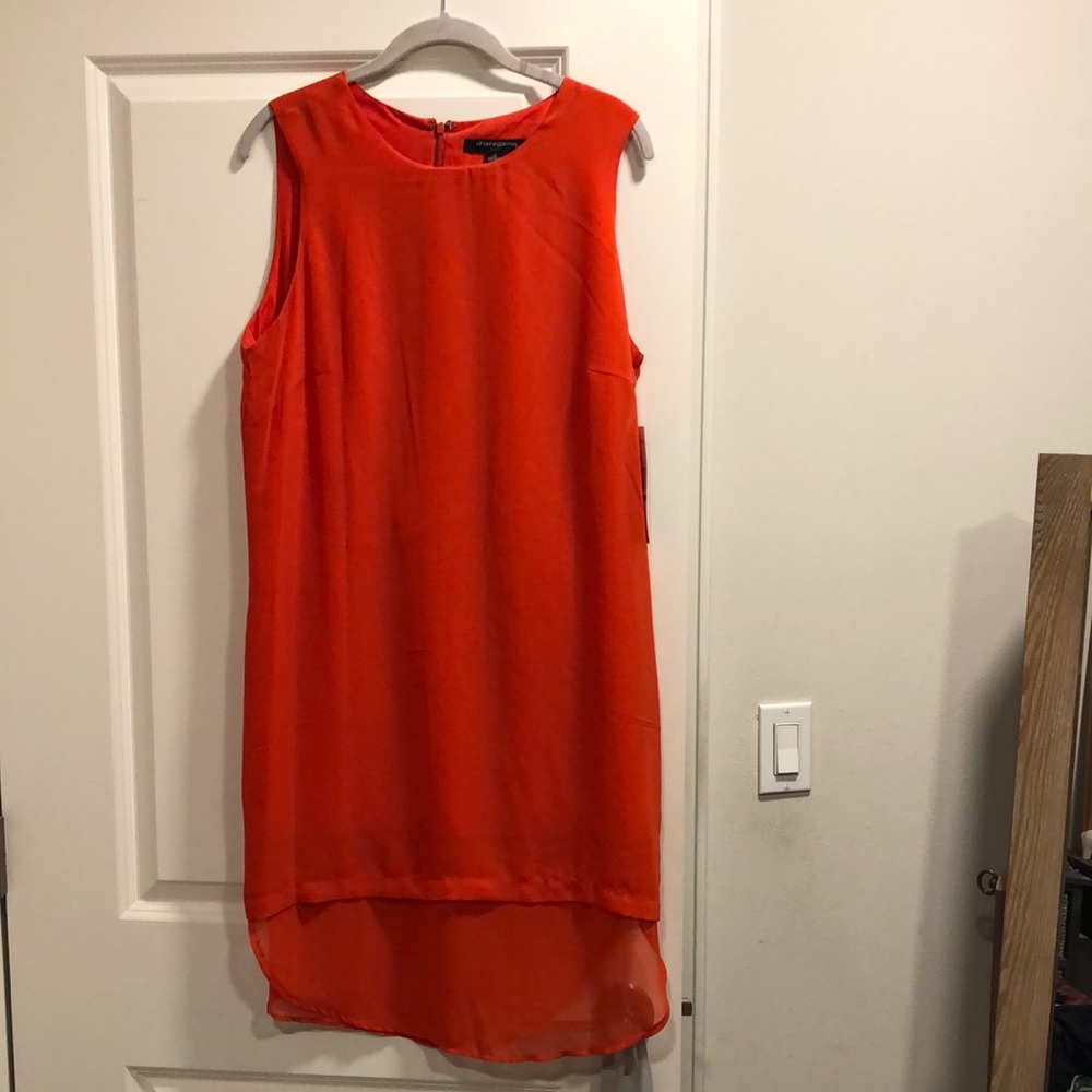Bright red cocktail dress - new with tags